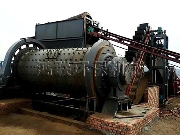 球磨機制沙生產線